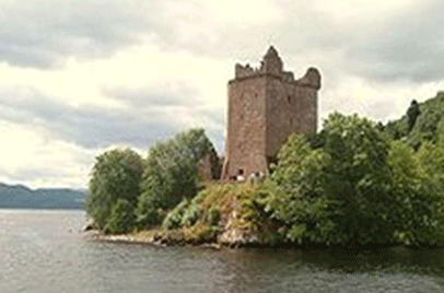 Castle Urquhart from Loch Ness